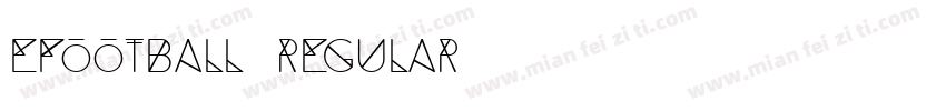 efootball Regular字体转换